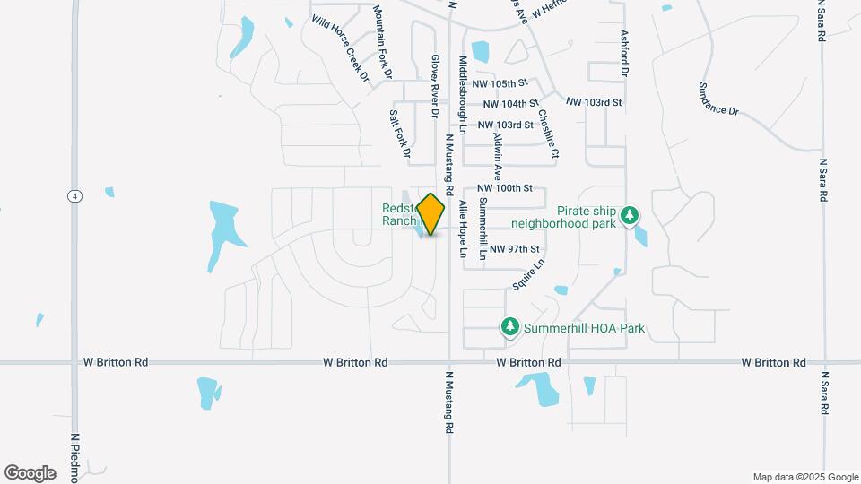 9817 Glover River Dr Map and Location Details