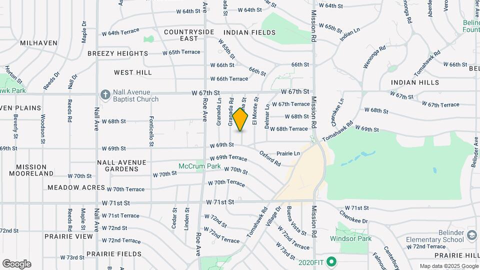 6826 Fontana St Map and Location Details