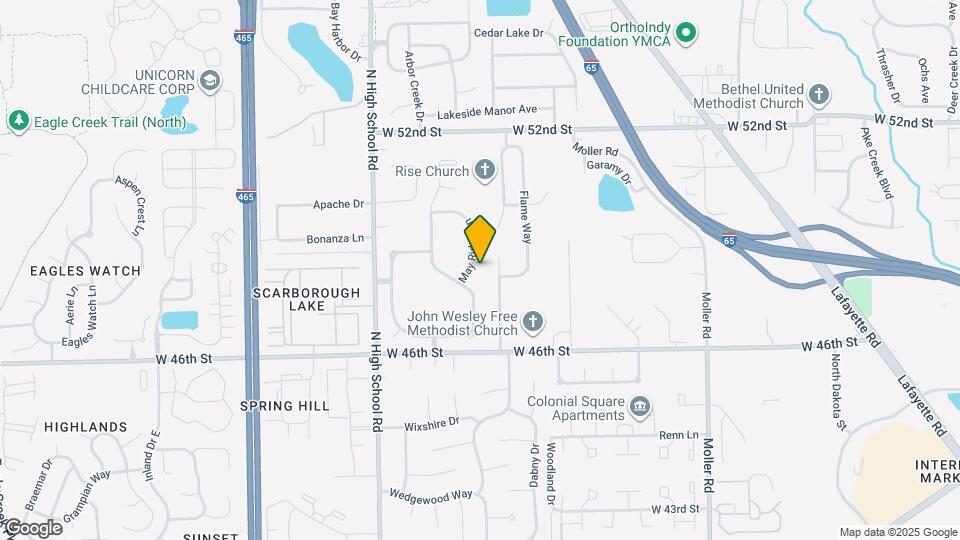 4819 May Ridge Ln Map and Location Details