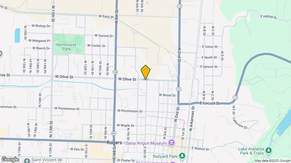 738 N 5th St Map and Location Details