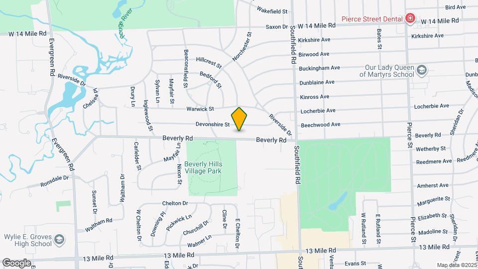 18346 Beverly Rd Map and Location Details