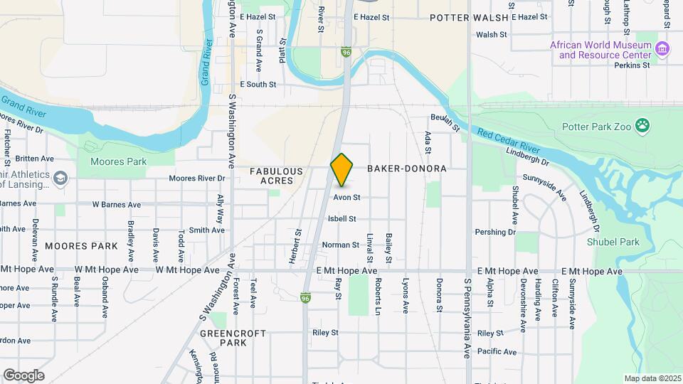 519 Avon St, Unit 1 Mapa y Detalles de la Ubicación