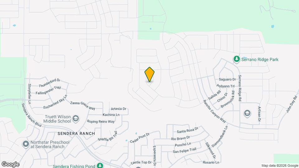 1104 Cropout Way Map and Location Details