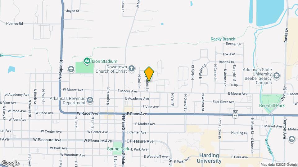 708 N Charles St Map and Location Details