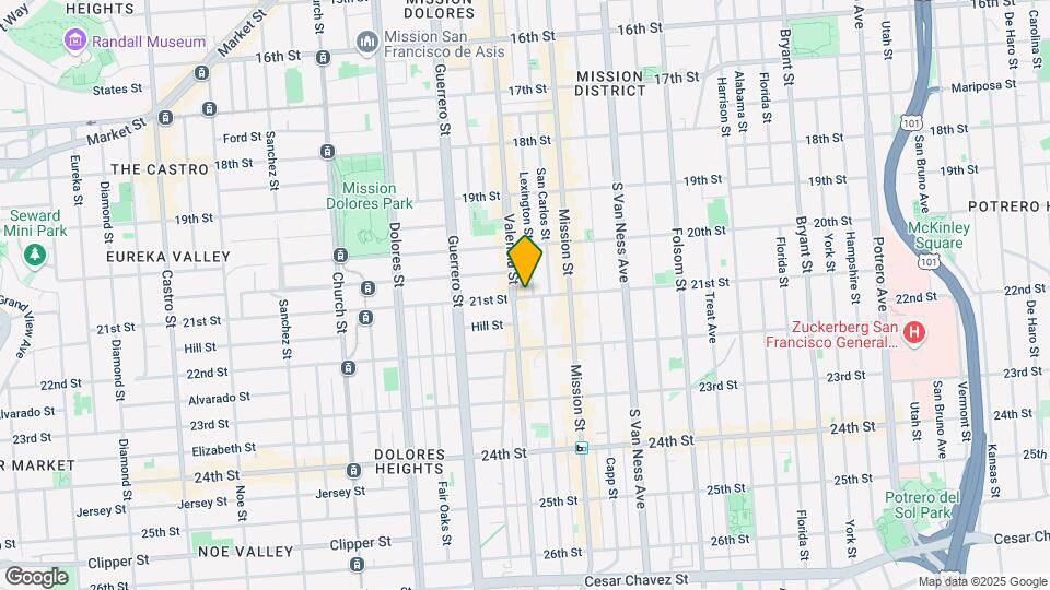 3272 21st St Map and Location Details