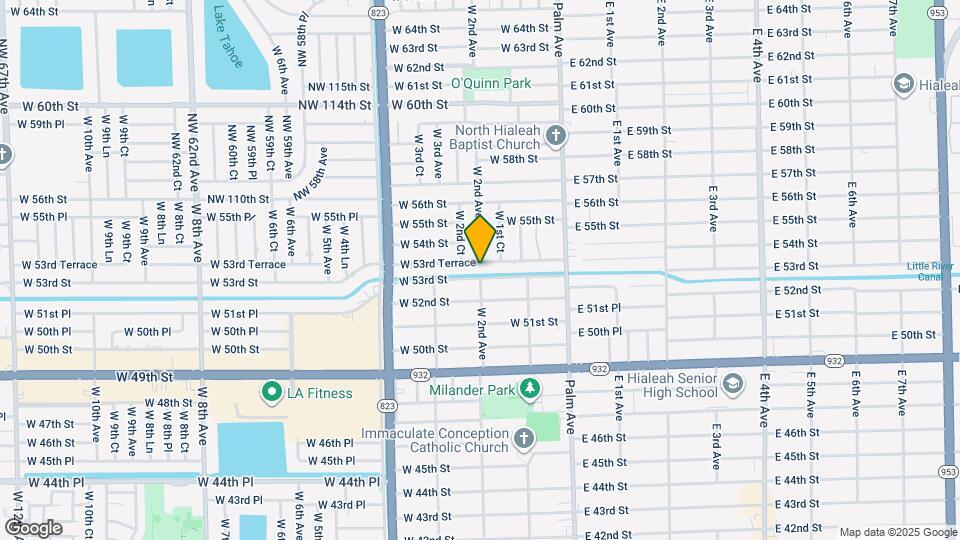 200 W 53rd Terrace Map and Location Details