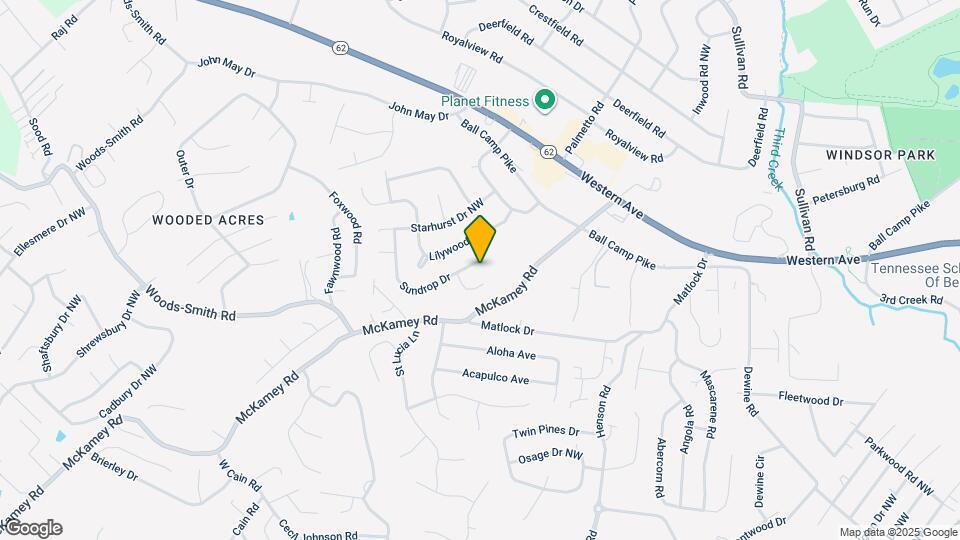 1604 Sundrop Dr Map and Location Details