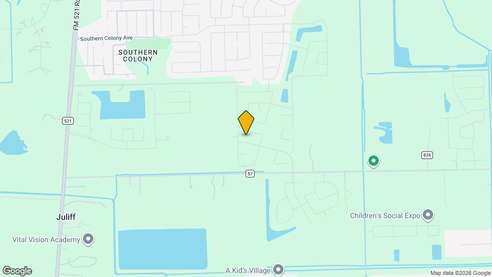 1015 Star Grass Ln Map and Location Details