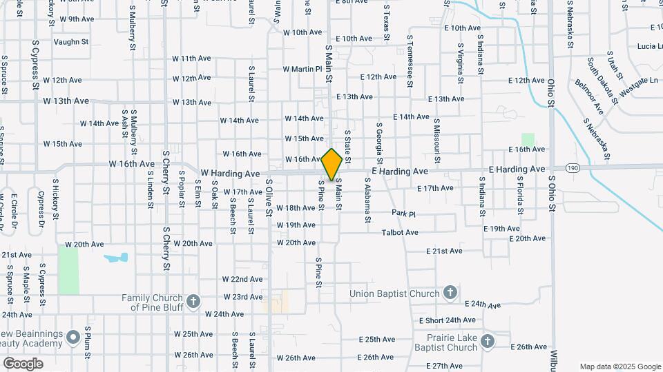 109 W 17th Ave Map and Location Details