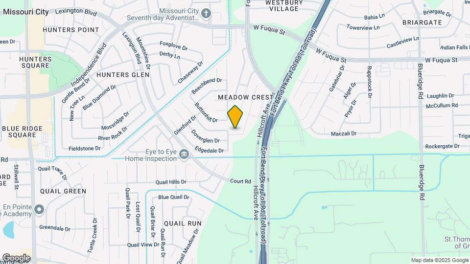 2615 Morning Meadow Dr Map and Location Details