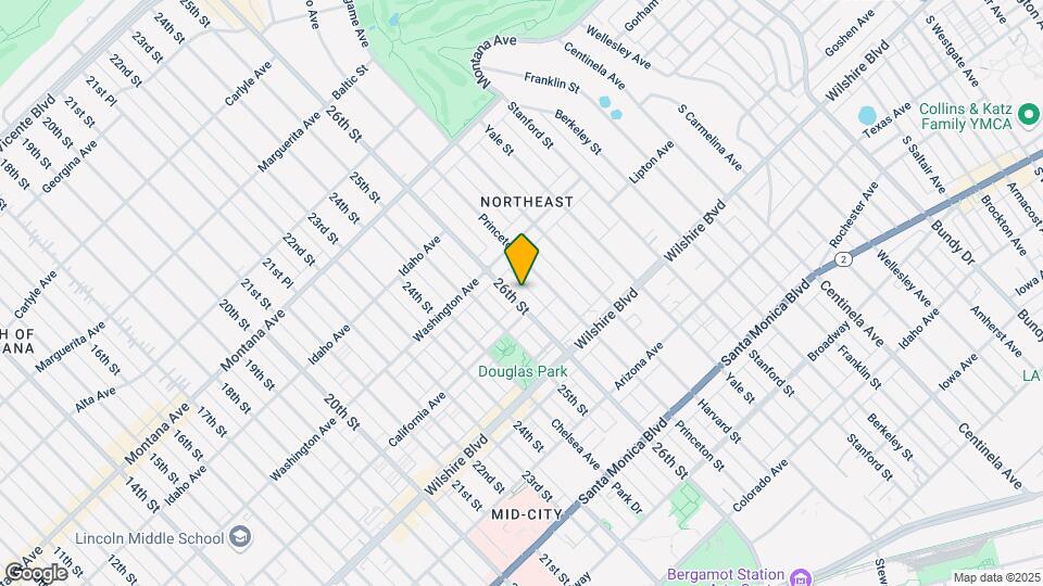 1047 26th St Map and Location Details