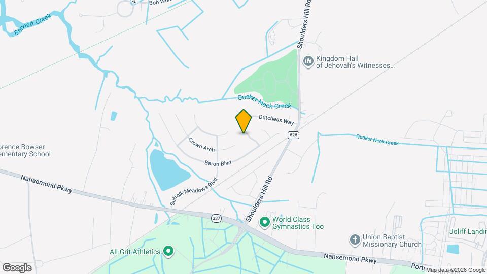 130 Dutchess Way Map and Location Details