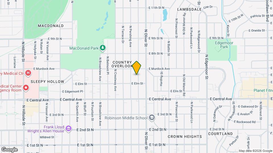 627 Dellrose Map and Location Details