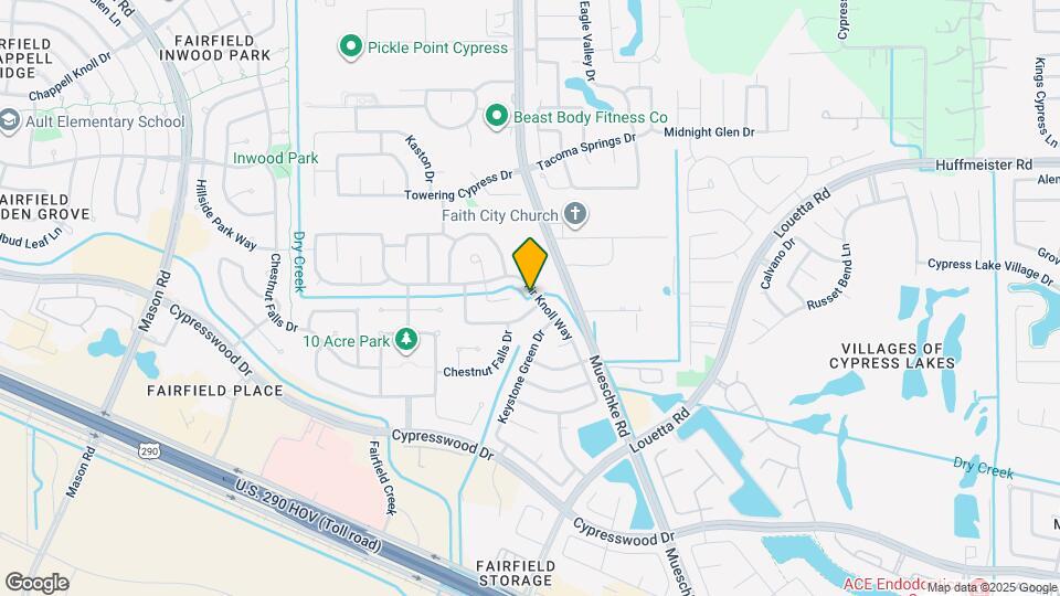14839 Fir Knoll Way Map and Location Details