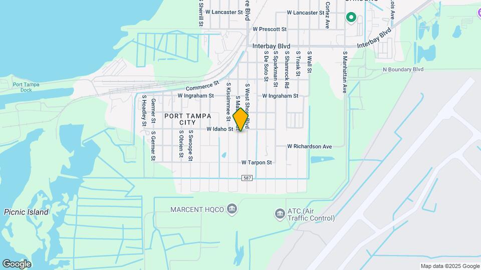 7406 S Mascotte St Map and Location Details