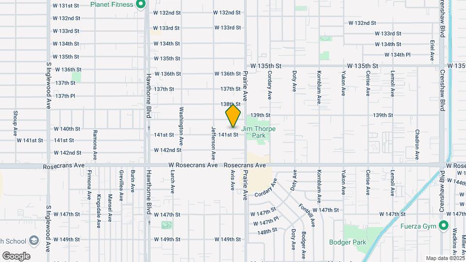 4047 W 141st St Map and Location Details