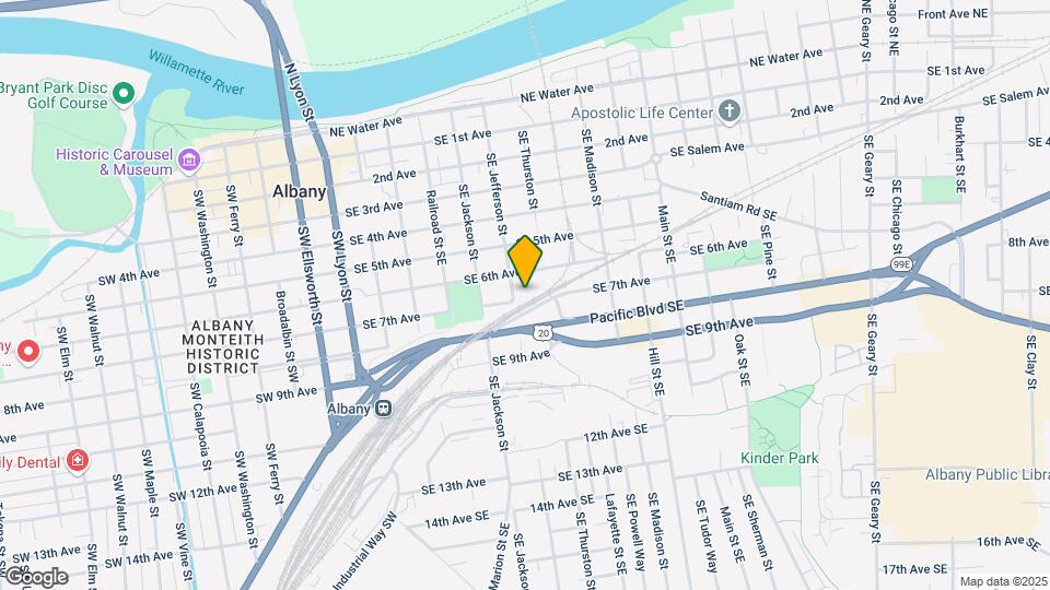 697 SE Jefferson St-Unit -1 - 10 Map and Location Details
