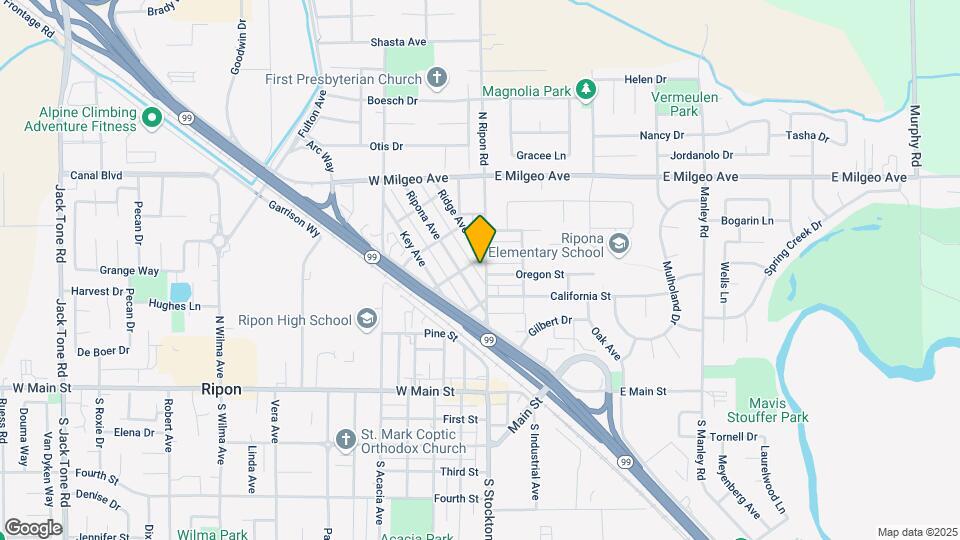 501 S Stockton Ave Map and Location Details