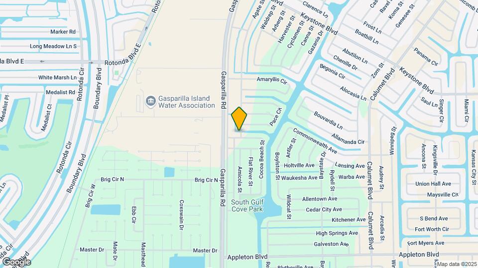 10024 Cocoa Beach St Map and Location Details
