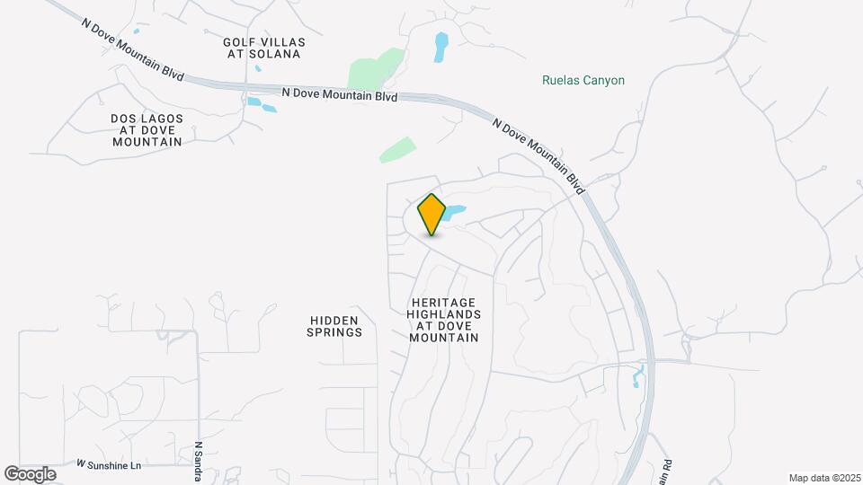 5282 W Arid Canyon Dr Mapa y Detalles de la Ubicación