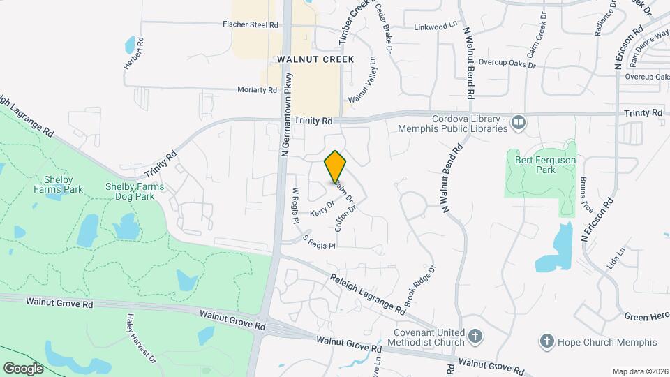 8123 Cairn Dr Mapa y Detalles de la Ubicación