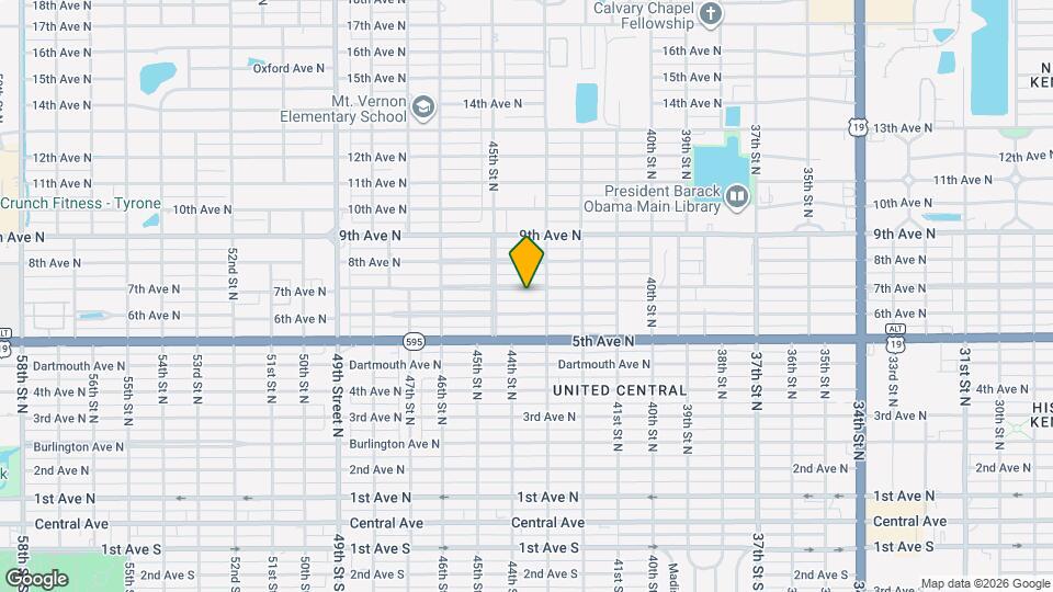 4340 7th Ave N Map and Location Details