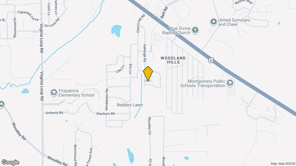 6105 Jennifer Ln Map and Location Details