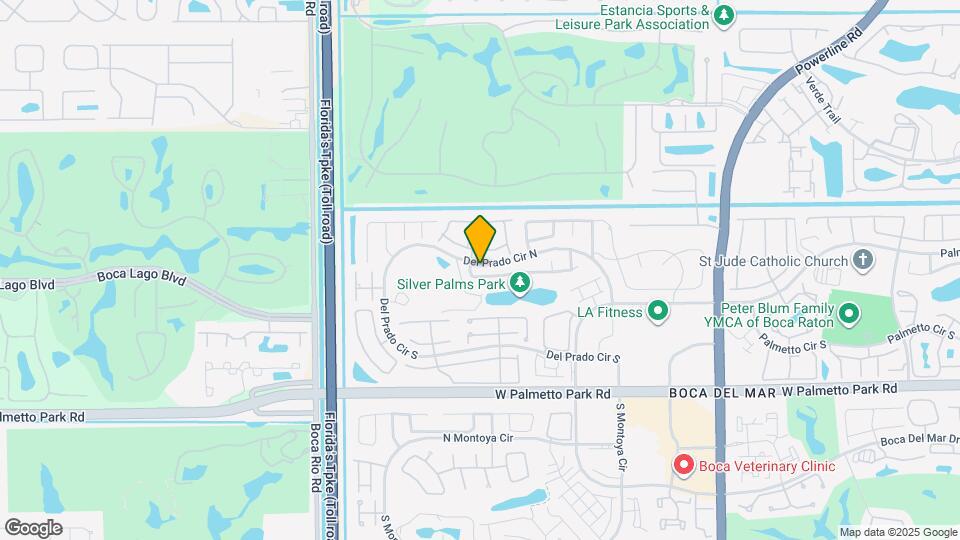 7619 Silver Woods Ct Map and Location Details