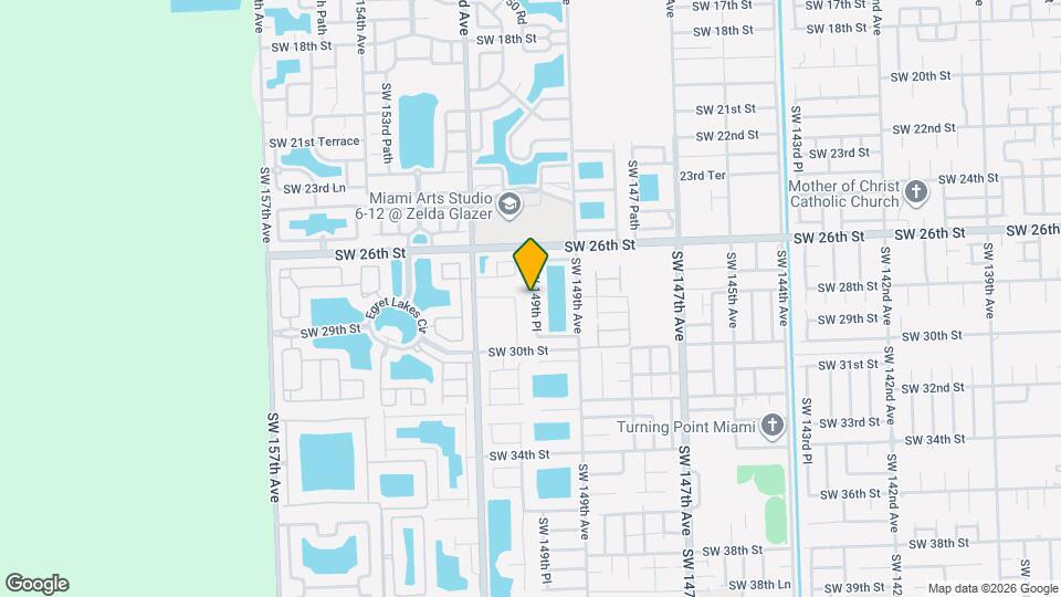 2802 SW 149th Pl Map and Location Details