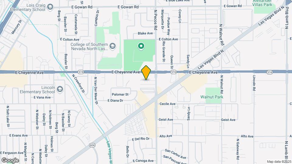 3438 College View Ct Map and Location Details