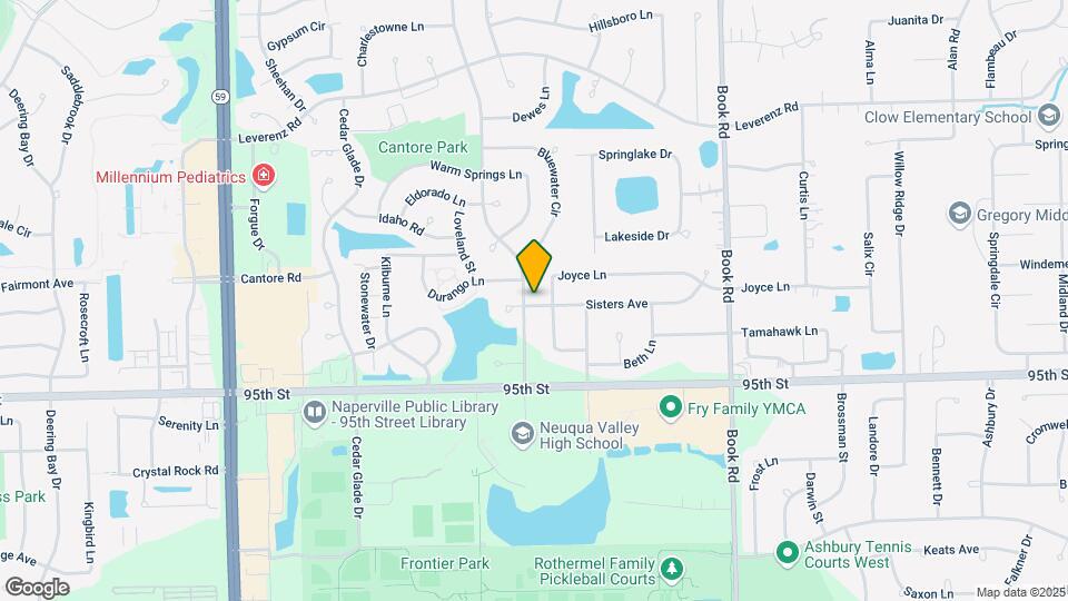 2844 Skylane Dr Map and Location Details