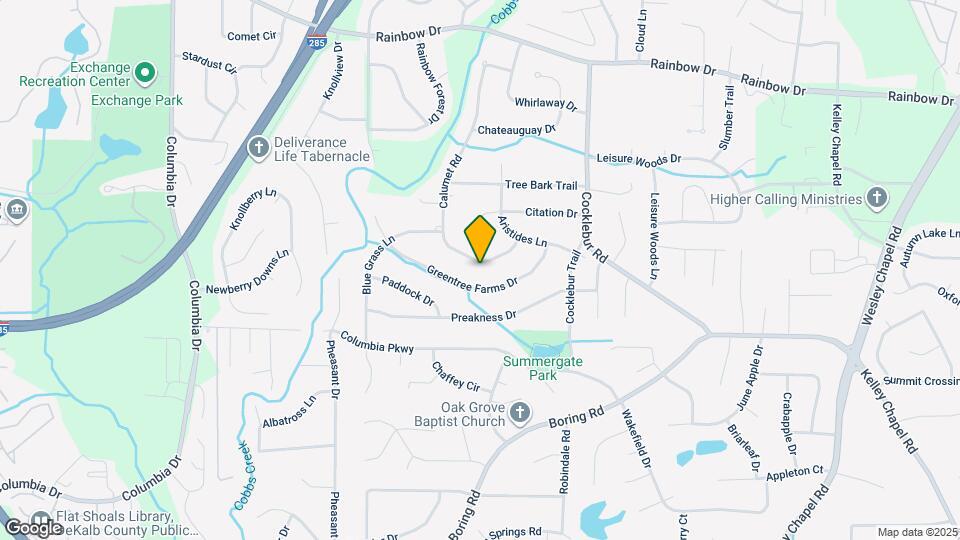 3689 Calumet Rd Map and Location Details