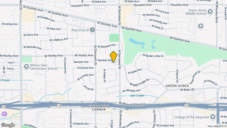 3819 Damsen Ave Map and Location Details