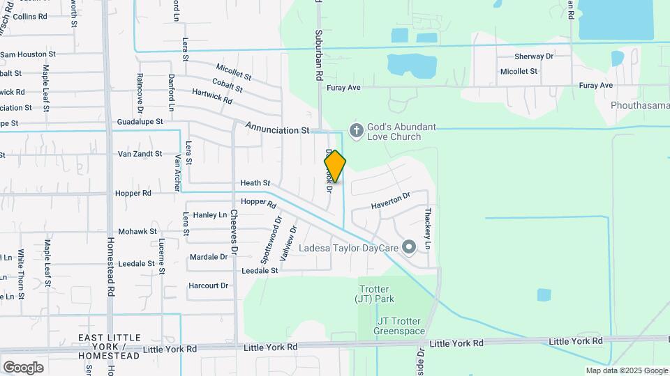 11134 Dalebrook Dr Map and Location Details