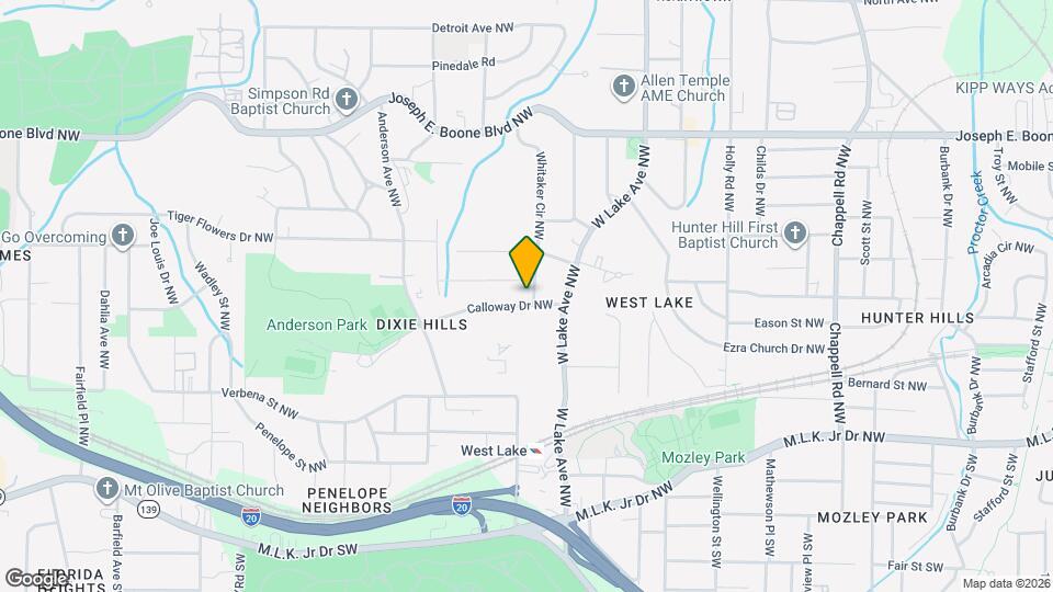 90 Whitaker Cir NW Map and Location Details