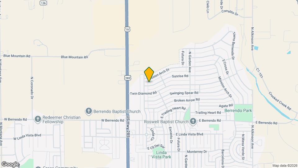 305 Sunrise Rd Map and Location Details