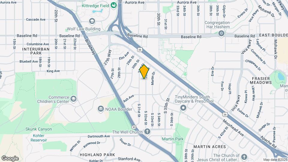 315 32nd St Map and Location Details