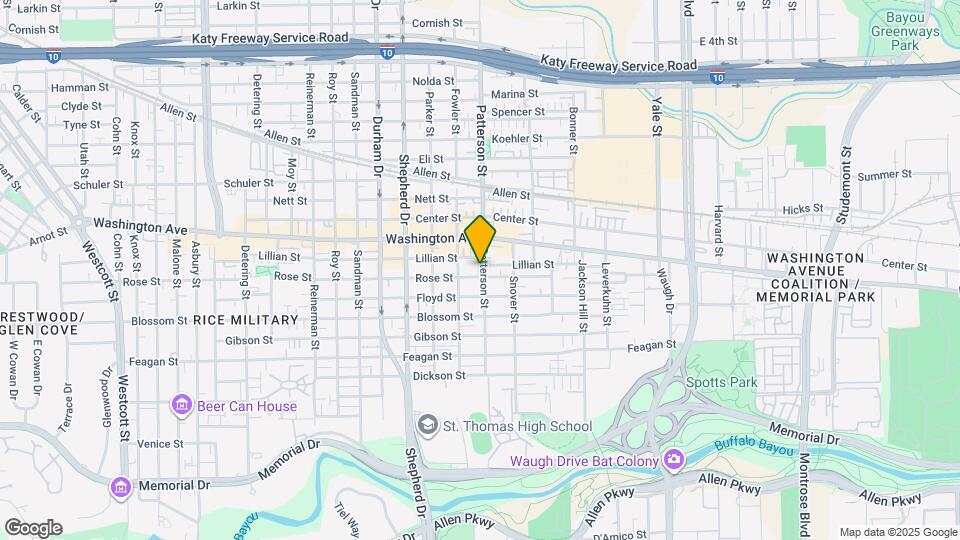 811 Patterson St Map and Location Details