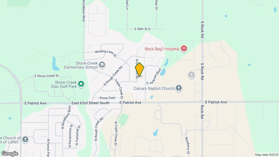 2918 N Emerson St Map and Location Details