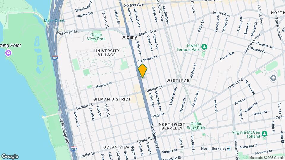 1213 San Pablo Ave Mapa y Detalles de la Ubicación