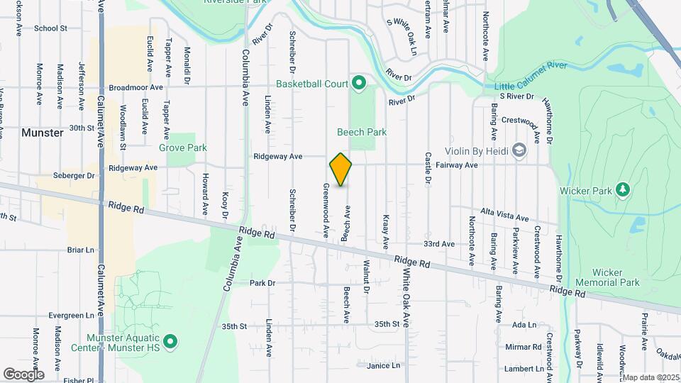 8340 Beech Ave Map and Location Details