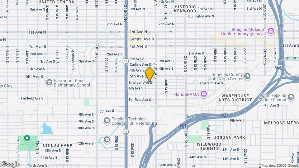 3150 Emerson Ave S Map and Location Details