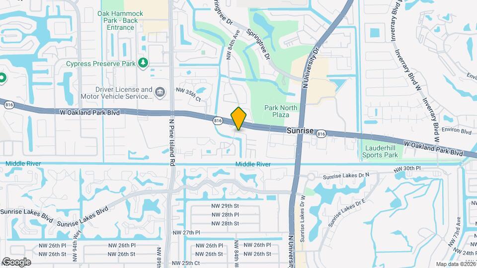 3264 NW 84th Ave Mapa y Detalles de la Ubicación