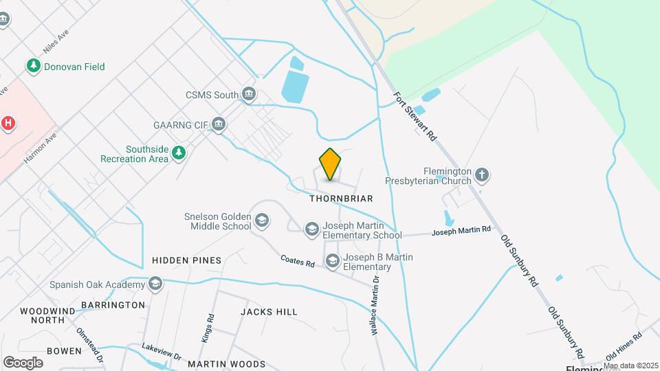 871 Birchwood Ln Map and Location Details