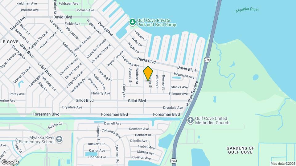 5385 Kasper St Mapa y Detalles de la Ubicación