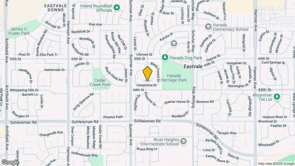 13284 Campolina Dr Map and Location Details