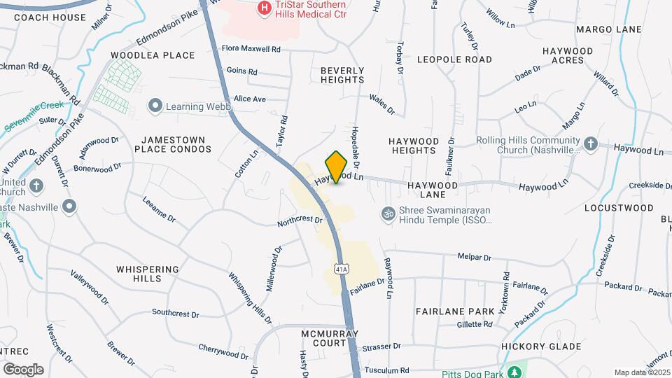 383 Haywood Ln Map and Location Details
