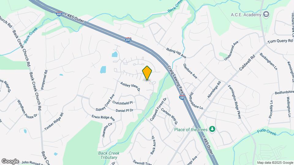 10606 Hobbs Creek Ln Map and Location Details