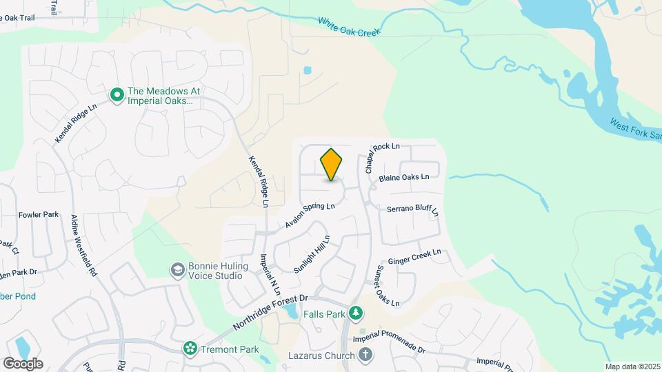 3619 Beacon Creek Ct Map and Location Details