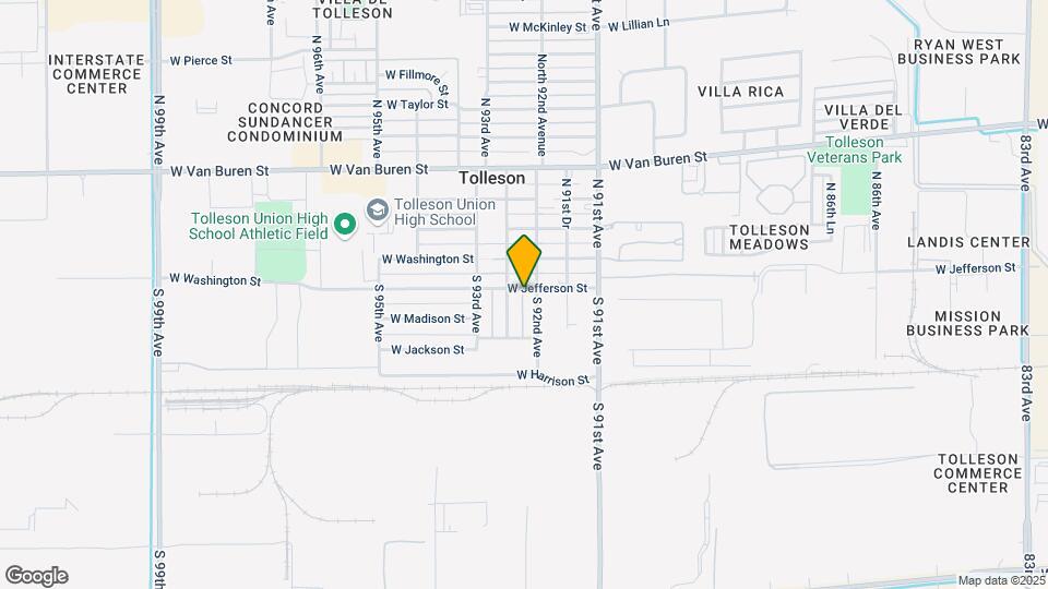 Tolleson Mobile Home Park Map and Location Details